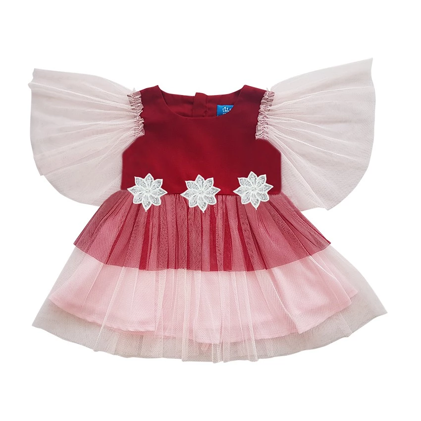 Snobby Dress Anak Kombinasi New Born