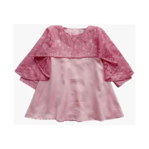 Snobby Dress Anak Panjang + Kerudung