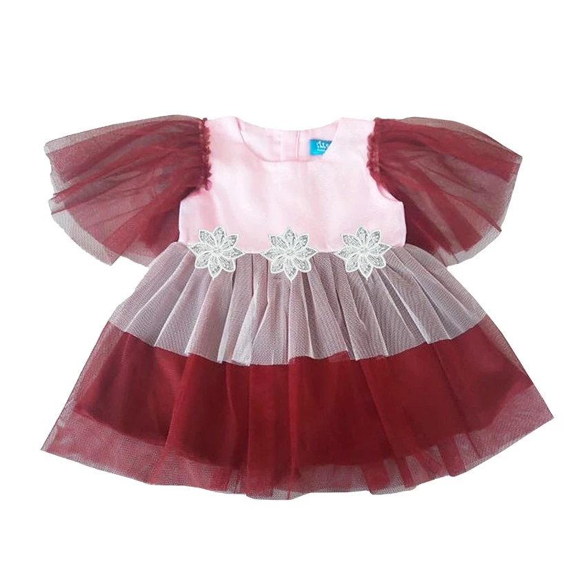Snobby Dress Anak Kombinasi New Born