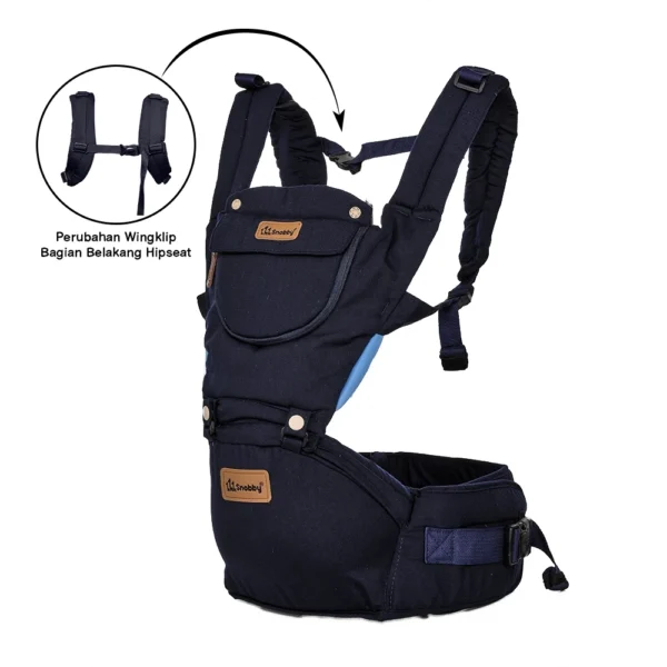 Snobby Gendongan Hipseat 6 Posis + saku sirkulasi Flechi - Image 4